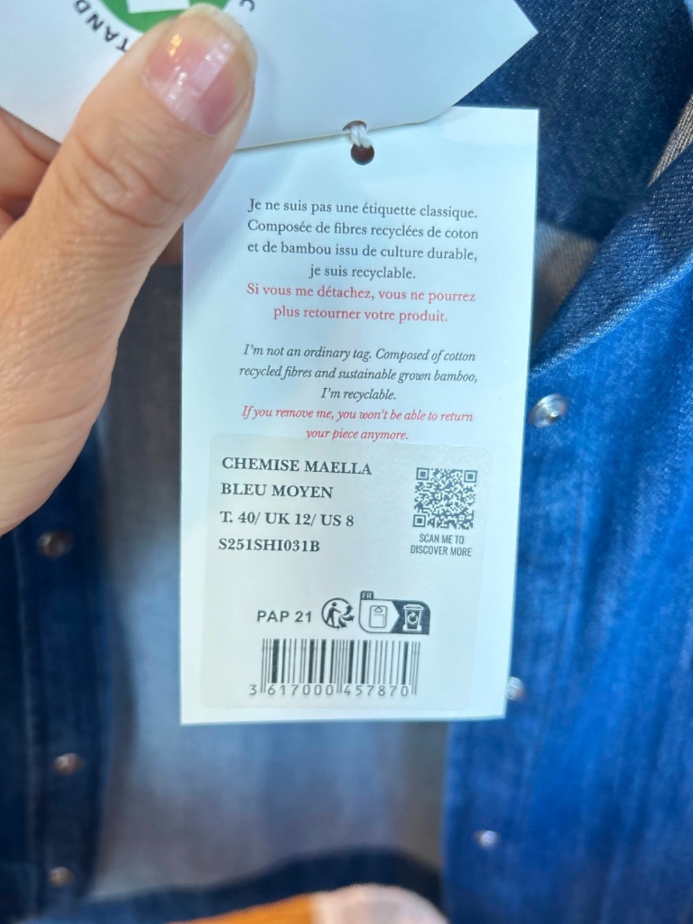 Sezane Maella Shirt - Picture 2 of 3